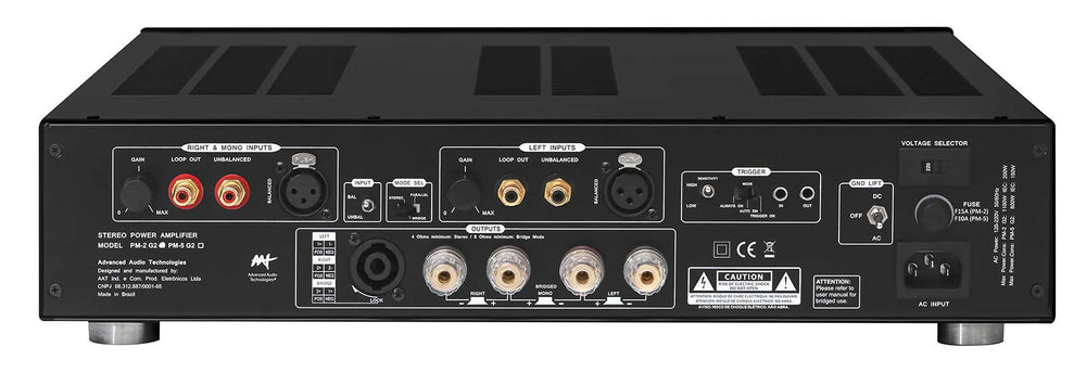 Amplificador de Potência Estéreo 500W por Canal - AAT PM-2 G2