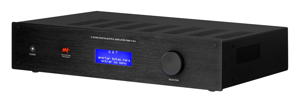 Amplificador Multiroom Digital 2 Zonas WiFi Bluetooth - AAT PMR-4 G4