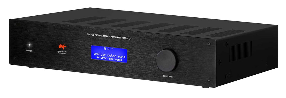 Amplificador Multiroom Digital 4 Zonas WiFi Bluetooth - AAT PMR-5 G4