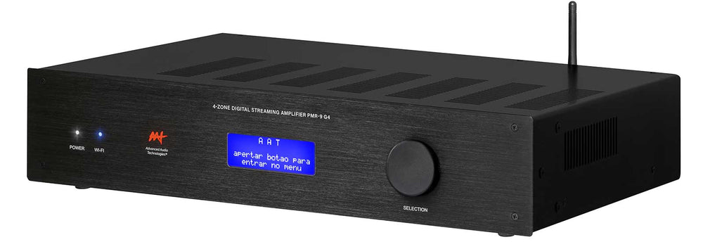 Amplificador Multiroom Digital 8 Zonas WiFi Bluetooth - AAT PMR-9 G4