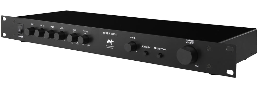 Mixer Pré-Amplificador com Microfone e Gongo - AAT MP-1