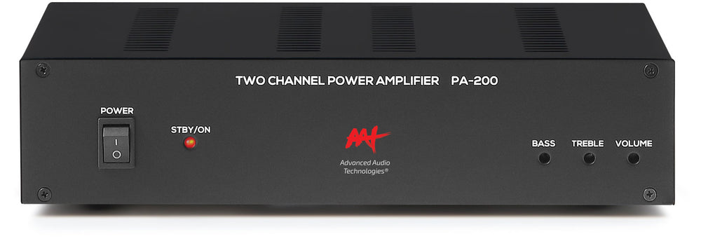 Amplificador de Potência Estéreo Som Ambiente 200W - AAT PA-200