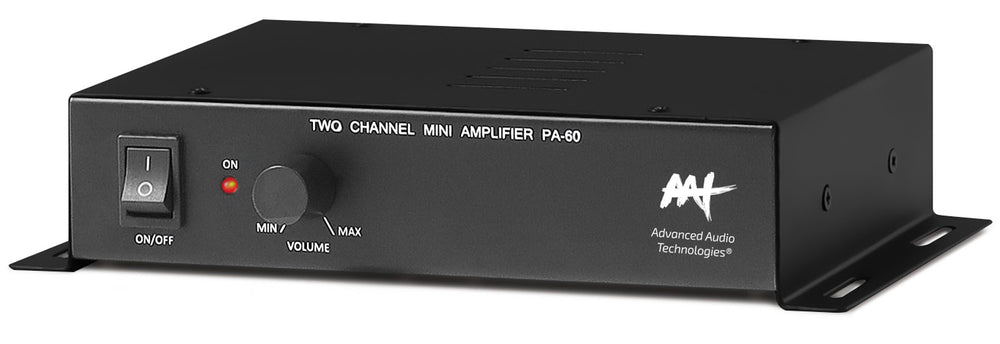 Amplificador de Potência Compacto Som Ambiente 60W - AAT PA-60