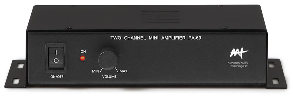 Amplificador de Potência Compacto Som Ambiente 60W - AAT PA-60