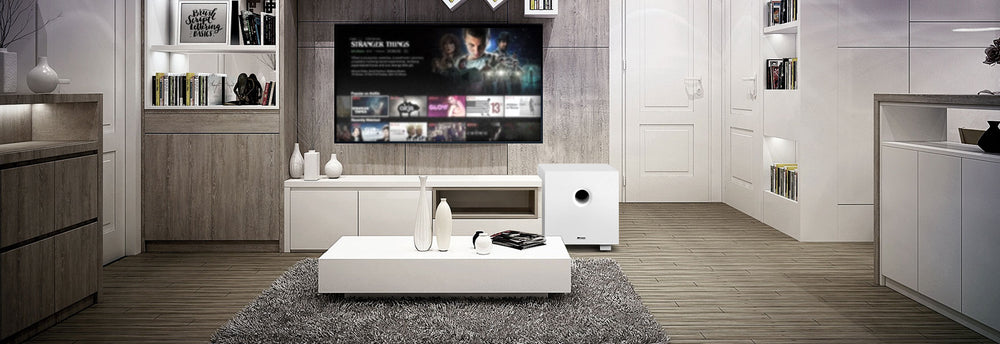 Subwoofer Ativo Compacto Som Ambiente - AAT Compact Cube G2
